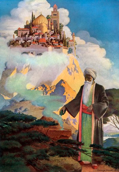 Auf dem Gipfel des Hügels steht eines der köstlichsten Paläste, 1909 1911-1912 von George Hood