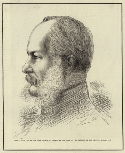 Seine verstorbene Majestät Wilhelm I., Kaiser von Deutschland, König von Preußen von George Housman Thomas
