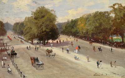 Rotten Row, Hyde Park Corner von George Hyde Pownall