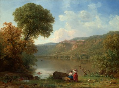 Lake Nemi von George Inness