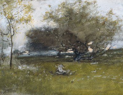 Alte Apfelbäume von George Inness