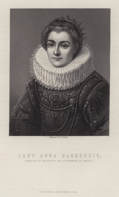 Lady Anna Mackenzie, Gräfin von Balcarres und später von Argyll von George J. Stodart