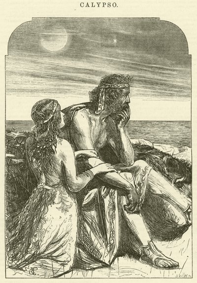 Kalypso (Stich) von George John Pinwell