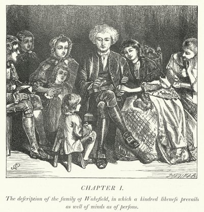 Illustration für Der Pfarrer von Wakefield von George John Pinwell