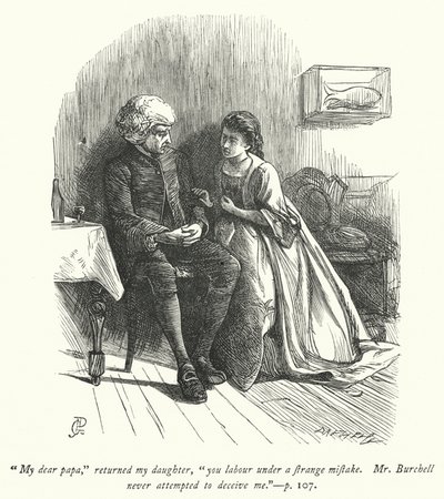 Illustration für Der Pfarrer von Wakefield von George John Pinwell