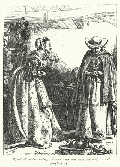Illustration für Der Pfarrer von Wakefield (Gravur) von George John Pinwell