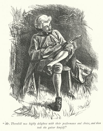 Illustration für Der Pfarrer von Wakefield (Gravur) von George John Pinwell