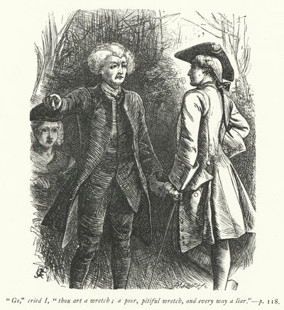 Illustration für Der Pfarrer von Wakefield (Gravur) von George John Pinwell