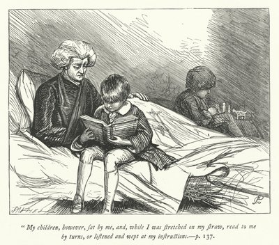 Illustration für Der Pfarrer von Wakefield (Gravur) von George John Pinwell