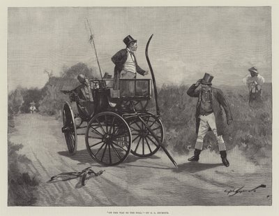 Auf dem Weg zur Wahlurne von George L. Seymour