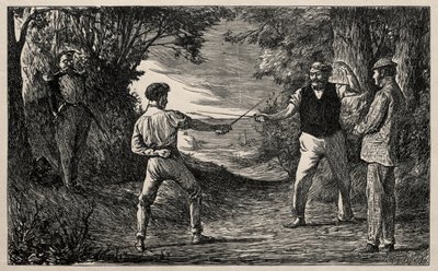 Der naive Wobbler, 1865 von George Louis Palmella Busson Du Maurier