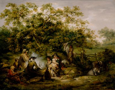 Zigeunerlager von George Morland