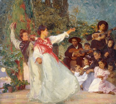 Spanische Tänzerinnen, frühes 20. Jahrhundert von George Murray