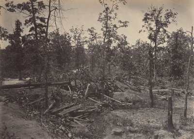 Schlachtfeld von Atlanta, Georgia, 22. Juli 1864 Nr. 1, 1860er Jahre von George N. Barnard