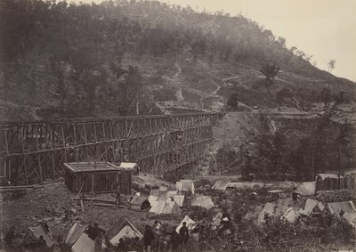Pass in der Racoon Range, Whiteside Nr. 1, 1860er von George N. Barnard