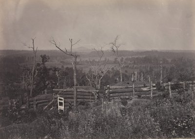 Blick auf den Kenesaw Mountain, Georgia, 1860er Jahre von George N. Barnard