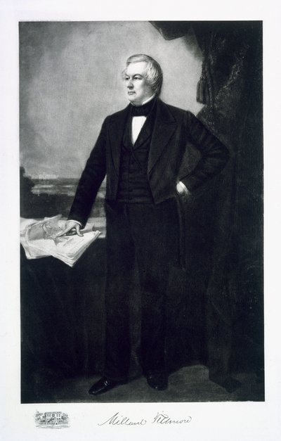 Millard Fillmore, 13. Präsident der Vereinigten Staaten von Amerika, veröffentlicht 1901 von George Peter Alexander Healy