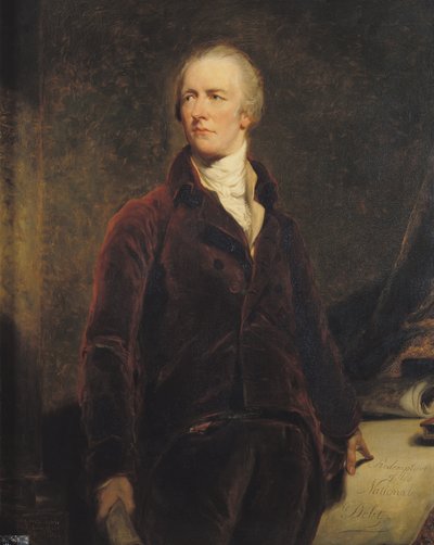 William Pitt der Jüngere (1759-1806) von George Peter Alexander Healy