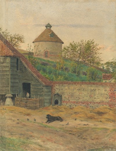 Taubenschlag in Streatley von George Price Boyce