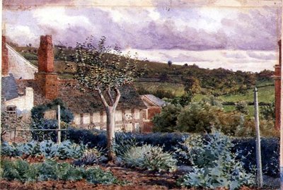 Aus dem Garten des Sherford Cottage, Bromyard von George Price Boyce