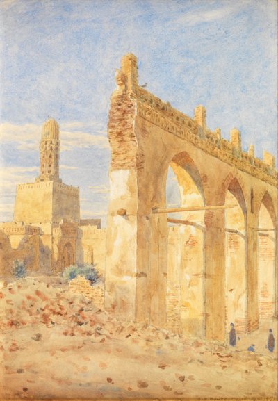 Ruinen der Gama al-Hakim, Kairo von George Price Boyce