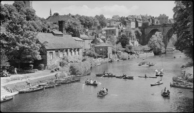 Der Fluss Nidd in Knaresborough von George R. Long