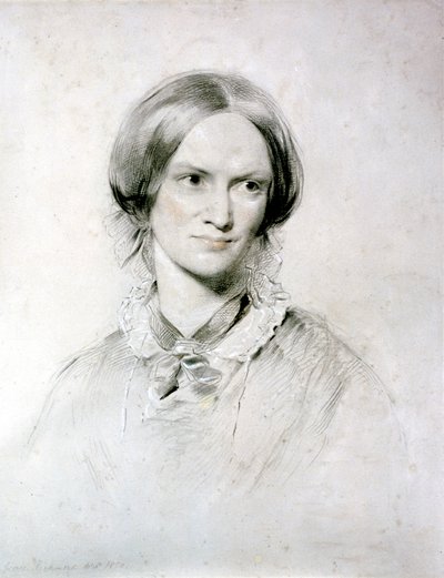 Charlotte Bronte, englische Schriftstellerin, 1850 von George Richmond
