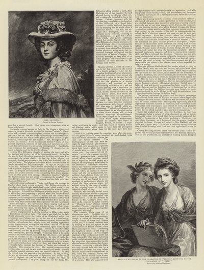 Berühmte Schönheiten vergangener Tage von George Romney