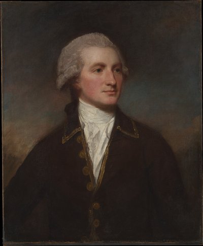 Porträt eines Mannes von George Romney