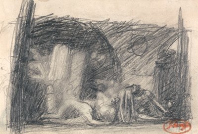 Gefängnisszene von George Romney