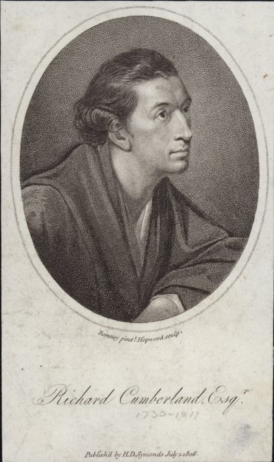 Richard Cumberland von George Romney