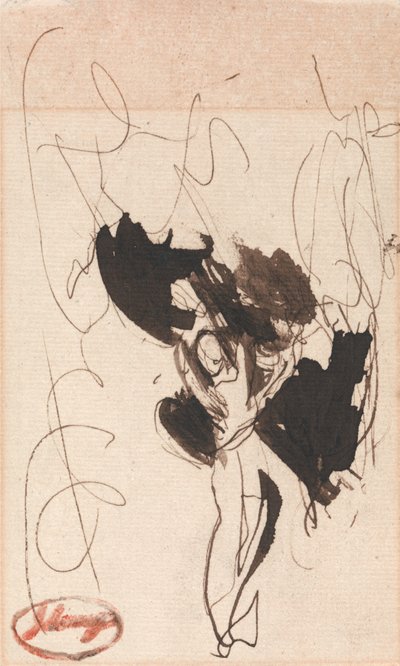 Stehende männliche Figur von George Romney