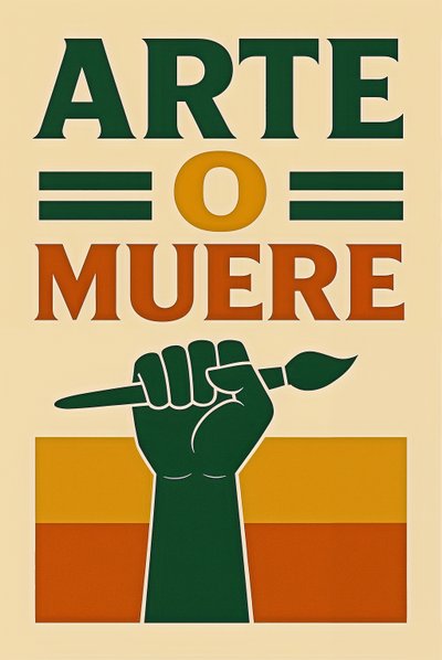 Kunst oder Sterben - Spanische Alt, 2024 von George Rosaly