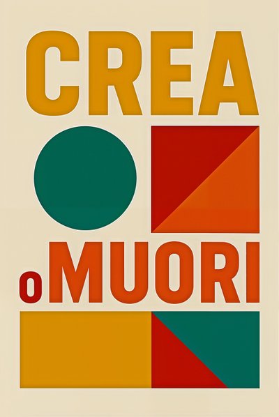 Create or Die-Italian, 2025 von George Rosaly