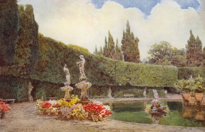 Italienische Gärten: La Vasca dell