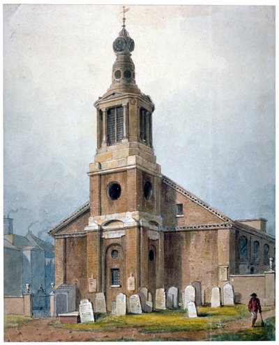 Kirche St. Anne, Dean Street, Soho, London von George Shepherd