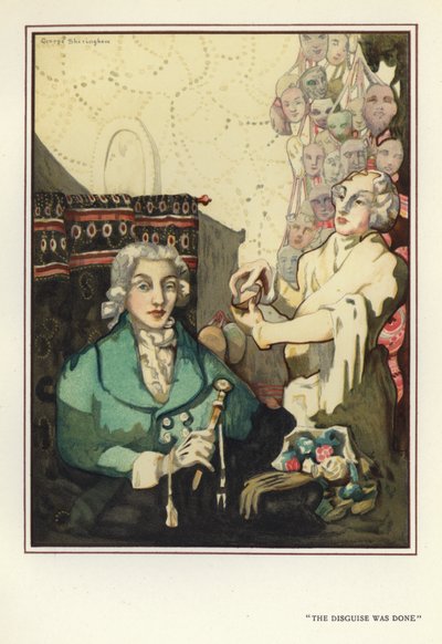 Illustration für Der glückliche Heuchler von Max Beerbohm von George Sheringham