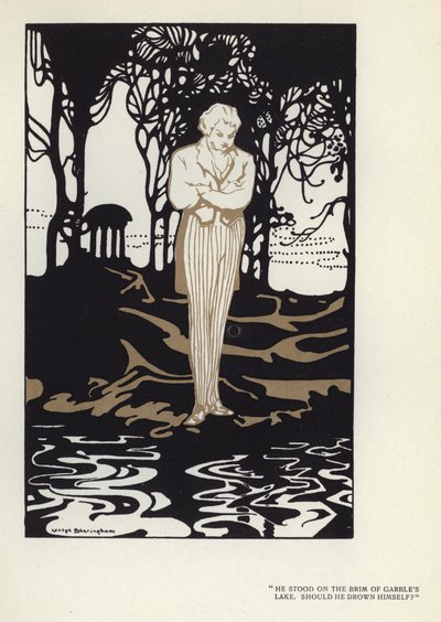 Illustration für Der glückliche Heuchler von Max Beerbohm von George Sheringham