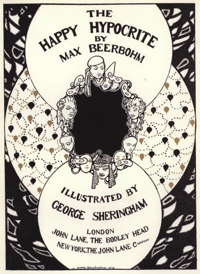 Illustration für Der glückliche Heuchler von Max Beerbohm von George Sheringham