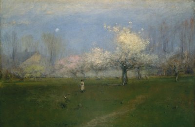 Frühlingsblüten, Montclair, New Jersey, ca. 1891 von George Snr. Inness