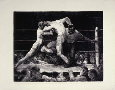 Ein Hirsch bei Sharkey’s von George Wesley Bellows