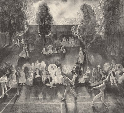 Tennis von George Wesley Bellows