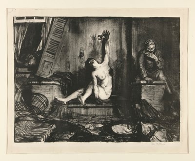 Die Zigarette aus der Kriegserie von George Wesley Bellows