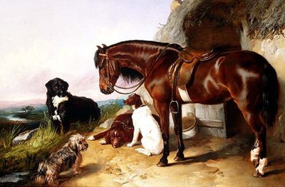 Porträts von Favoriten von George Wiliam Horlor