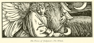 Die Vision des Gerichts, der Weizen von George Woolliscroft Rhead