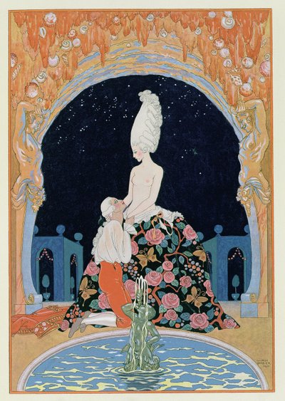 In der Grotte, Illustration für 
