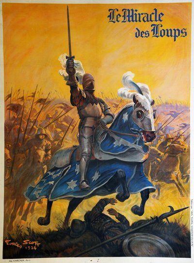 Das Wunder der Wölfe 1924 von Georges Bertin Scott