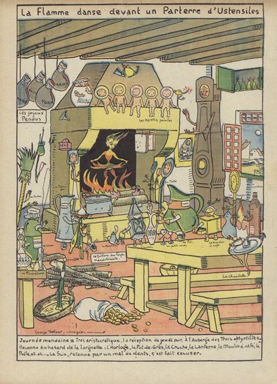 Illustration für Le Rire von Georges Delaw