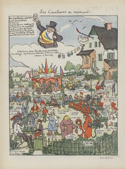 Illustration für Le Rire von Georges Delaw