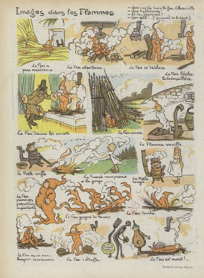 Illustration für Le Rire von Georges Delaw